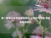 第一财季云业务销售额飙升 公司扭亏为盈 西部数据涨逾8%