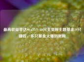 最高收益率达90.63%！30只北交所主题基金29只赚钱，多只基金火爆到限购