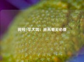 视频|李大霄：追高毫无必要