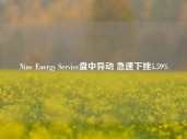 Nine Energy Service盘中异动 急速下挫5.59%