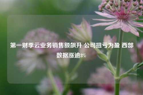 第一财季云业务销售额飙升 公司扭亏为盈 西部数据涨逾8%