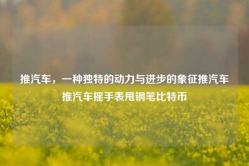 推汽车，一种独特的动力与进步的象征推汽车推汽车摇手表甩钢笔比特币