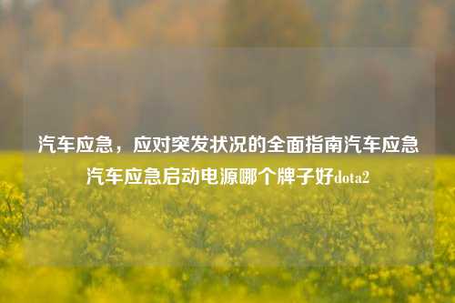 汽车应急，应对突发状况的全面指南汽车应急汽车应急启动电源哪个牌子好dota2