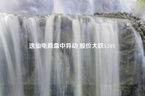 逸仙电商盘中异动 股价大跌5.24%