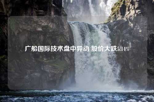 广船国际技术盘中异动 股价大跌5.14%