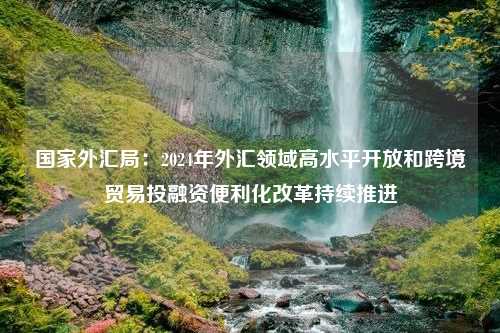 国家外汇局：2024年外汇领域高水平开放和跨境贸易投融资便利化改革持续推进