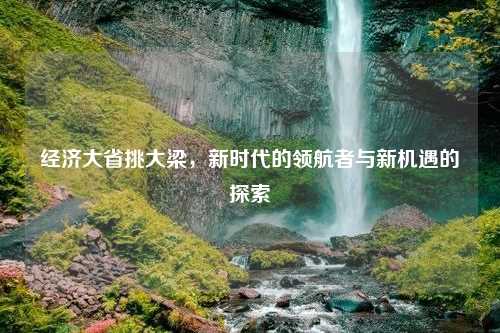 经济大省挑大梁，新时代的领航者与新机遇的探索